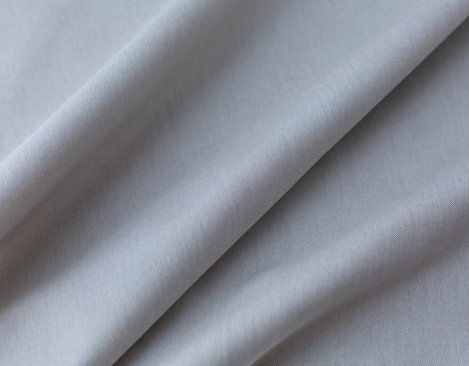 Bio-Canvas Stoff aus kbA Baumwolle mit 250 g/m² in Lichtgrau von Cotonea Fabrics