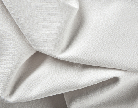 Bio-Canvas Stoff aus kbA Baumwolle mit 290 g/m² in Weiß ohne optische Aufheller von Cotonea fabrics