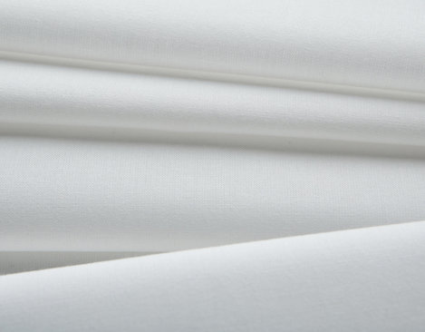 Bio-Cretonne Stoff aus kbA Baumwolle mit 184 g/m² in Weiß ohne optische Aufheller von Cotonea fabrics