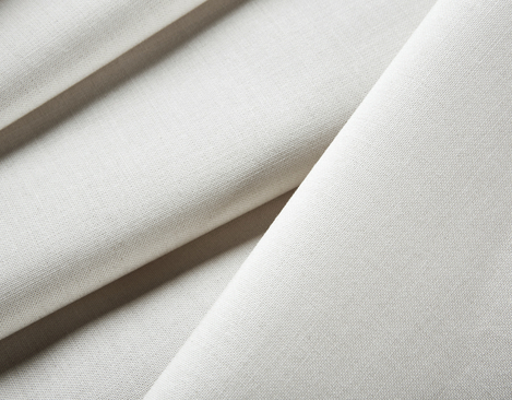 Bio-Cretonne Stoff aus kbA Baumwolle mit 184 g/m² in Weiß ohne optische Aufheller von Cotonea fabrics