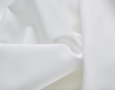 Bio-Feinköper Stoff aus extra langstapel kbA Baumwolle mit 160 g/m² in Weiß ohne optische Aufheller von Cotonea inside