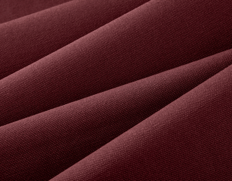 Bio Halbpanama Stoff aus kbA Baumwolle mit 280 g/m² in Rubin von Cotonea fabrics