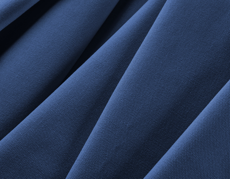 Bio-Halbpanama aus kbA Baumwolle mit 280 g/m² in Steinblau von Cotonea fabrics
