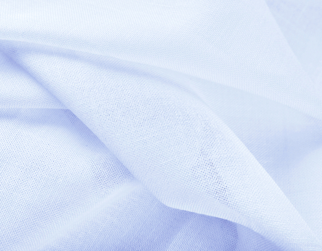 Bio-Kattun Stoff aus kbA Baumwolle mit 67 g/m² in Hellblau von Cotonea fabrics