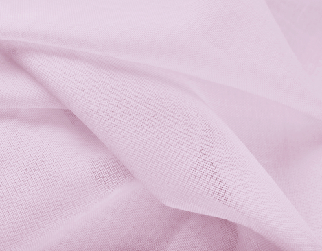 Bio-Kattun Stoff aus kbA Baumwolle mit 67 g/m² in Rosé von Cotonea fabrics