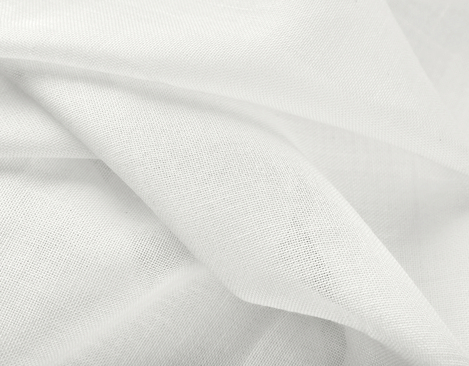 Bio-Kattun Stoff aus kbA Baumwolle mit 67 g/m² in Weiß ohne optische Aufheller von Cotonea fabrics