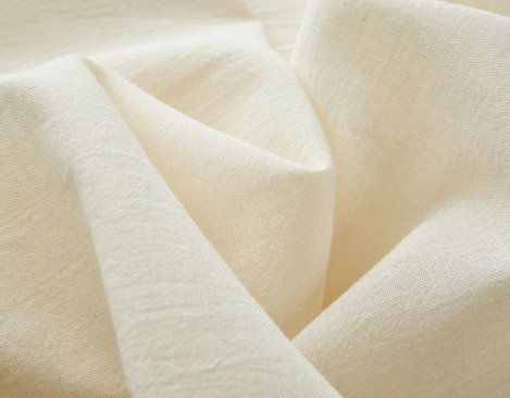 Bio-Kattun Stoff aus kbA Baumwolle mit 81 g/m² in Natur von Cotonea fabrics