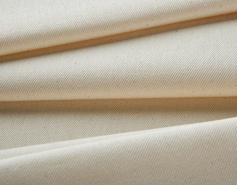 Bio-Köper Stoff aus kbA Baumwolle mit 240 g/m² in Natur von Cotonea fabrics