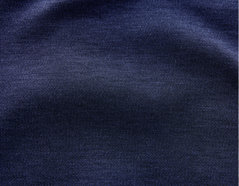 Bio Interlock-Jersey aus kbA Pima-Baumwolle mit 190 g/m² in Marine von Cotonea fabrics