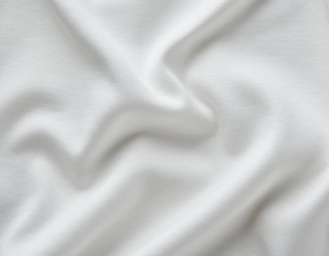 Bio Interlock-Jersey aus kbA Pima-Baumwolle mit 190 g/m² in Weiß ohne optische Aufheller von Cotonea fabrics
