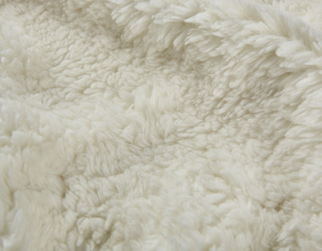 Bio-Plüsch aus kbA Baumwolle mit 395 g/m² Naturbelassen von Cotonea fabrics