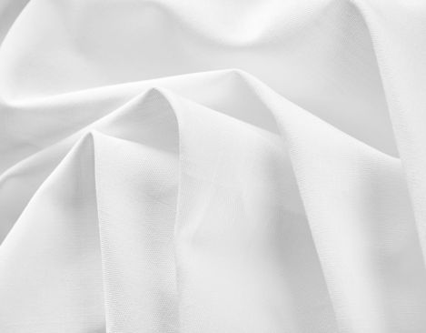 Bio-Popeline Stoff aus kbA Baumwolle mit 104 g/m² in Weiß mit optischen Aufhellern von Cotonea inside