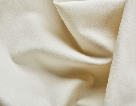 Bio Single-Jersey Stoff aus kbA Baumwolle mit Elastan in Natur von Cotonea fabrics