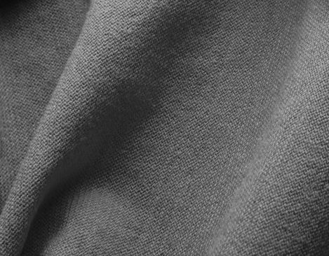 Single-Jersey Stoff aus kbA Baumwolle in Anthazit von Cotonea