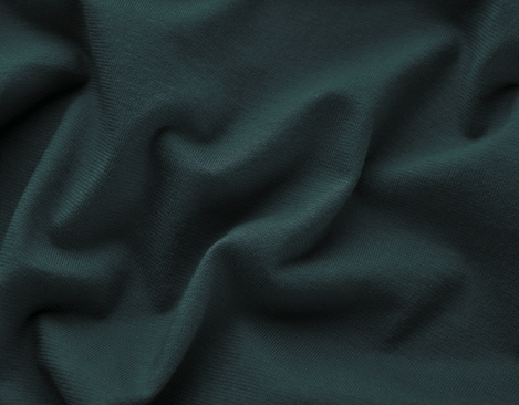 Single-Jersey Stoff aus kbA Baumwolle in Tinte von Cotonea fabrics