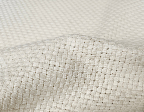Strukturbindung Stoff aus kbA Baumwolle mit 230 g/m² in Natur von Cotonea fabrics