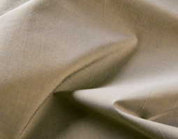 Bio-Chambray Stoff aus kbA Baumwolle in Anthrazit und Ocker gewaschen von Cotonea fabrics