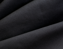 Bio-Cretonne Premium aus kbA Pima-Baumwolle 175 g/m² IVN BEST & GOTS in Schwarz