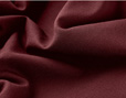 Bio Halbpanama Stoff aus kbA Baumwolle mit 280 g/m² in Rubin von Cotonea fabrics