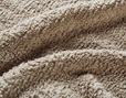 Bio-Plüsch aus kbA Baumwolle mit 330 g/m² in Braun von Cotonea fabrics